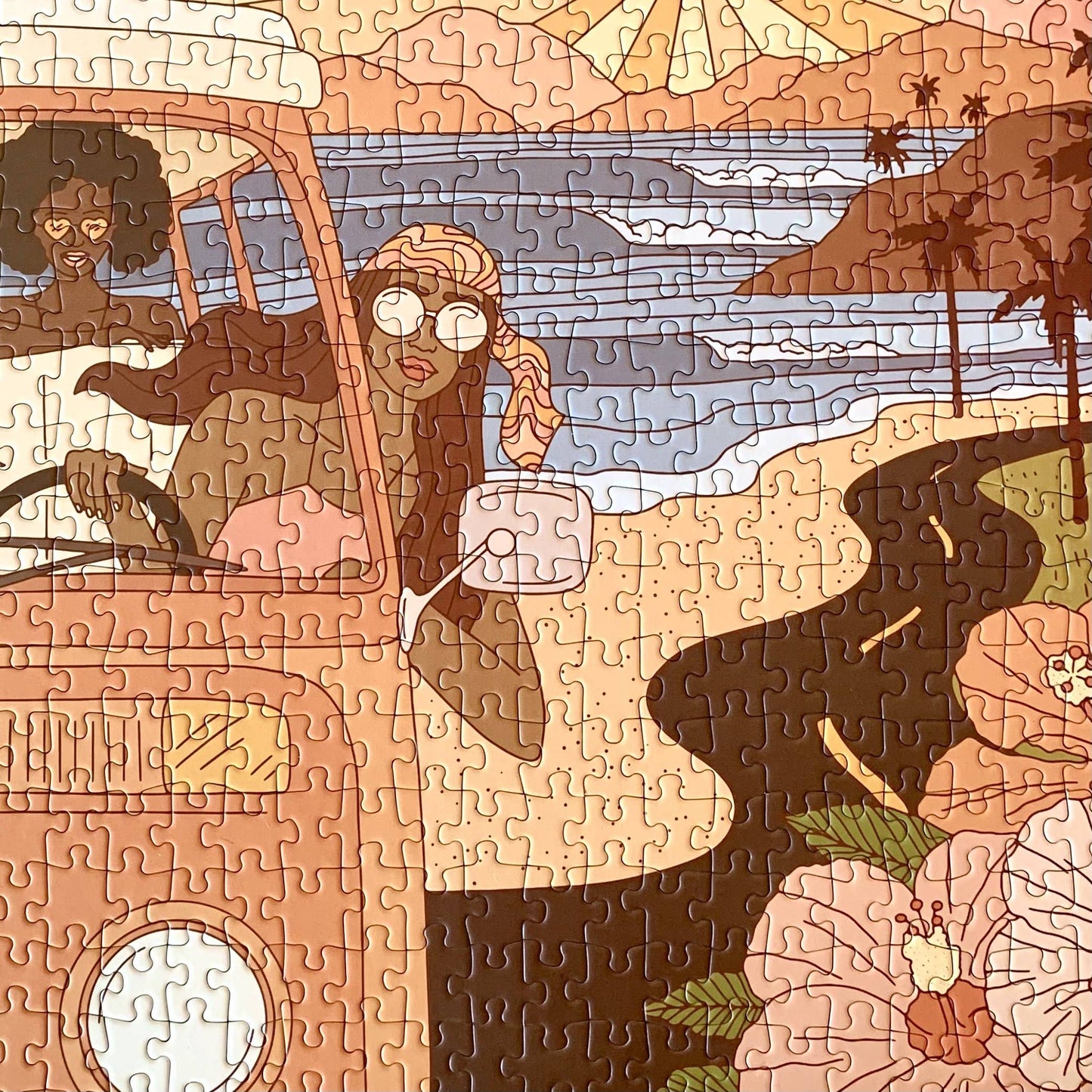 Sunset Groove 500 Piece Puzzle