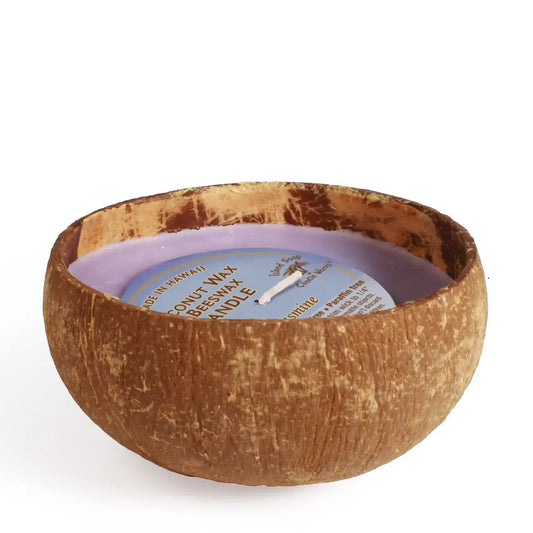 Pikake-Coconut Bowl Candle with Coconut wax