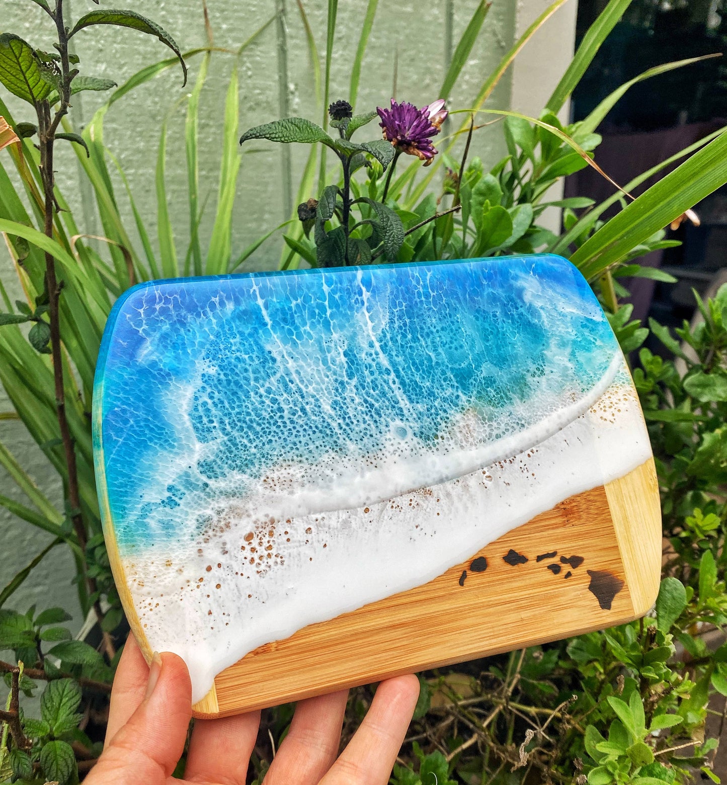 Hawaii Islands Cheese board | Maui made Charcuterie board
