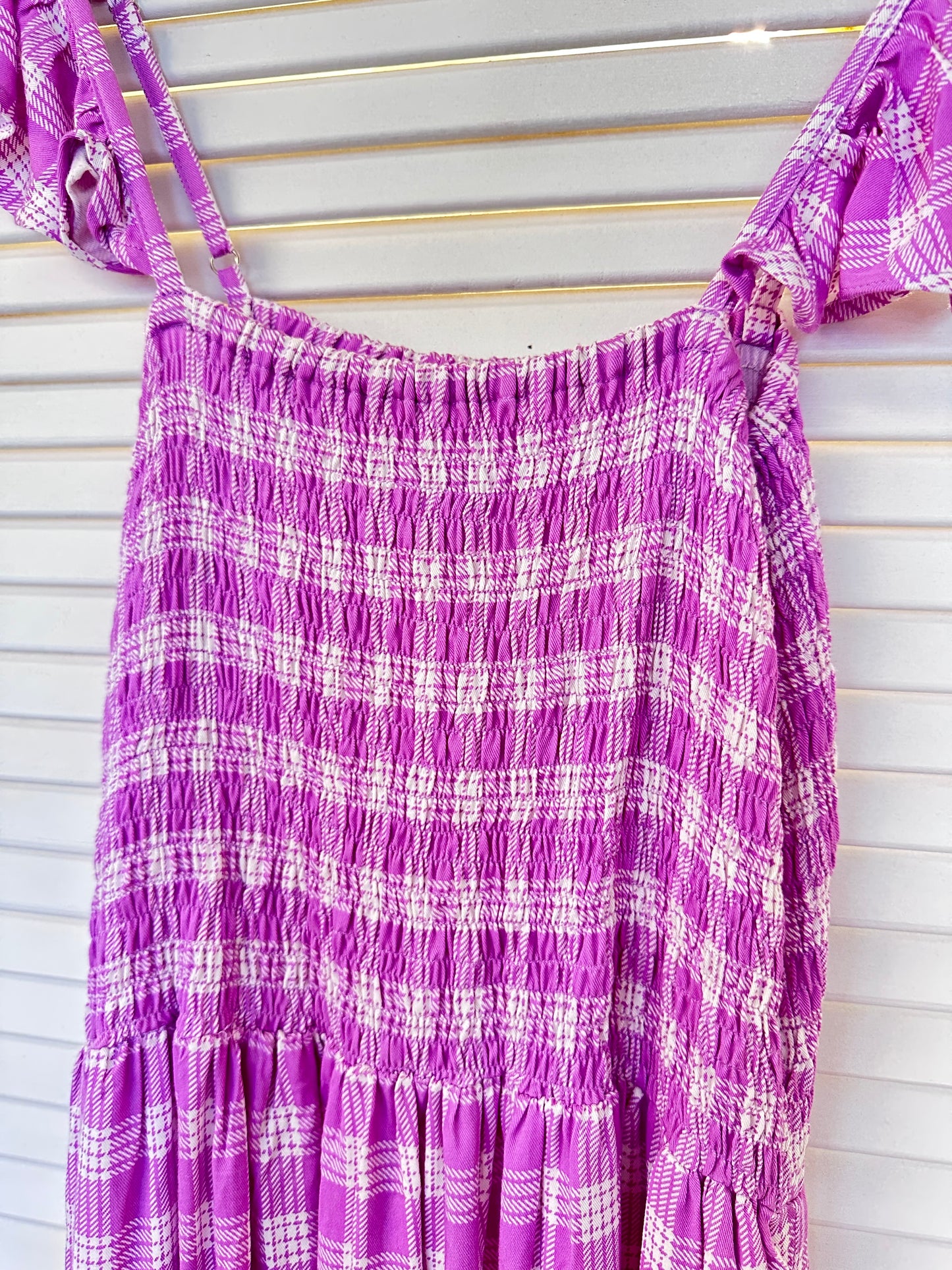 Lavender Palaka Trinity Dress