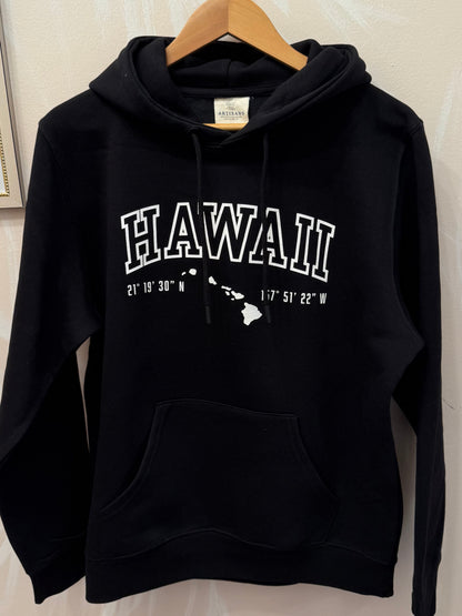 Hawaii Coordinates Hoodie