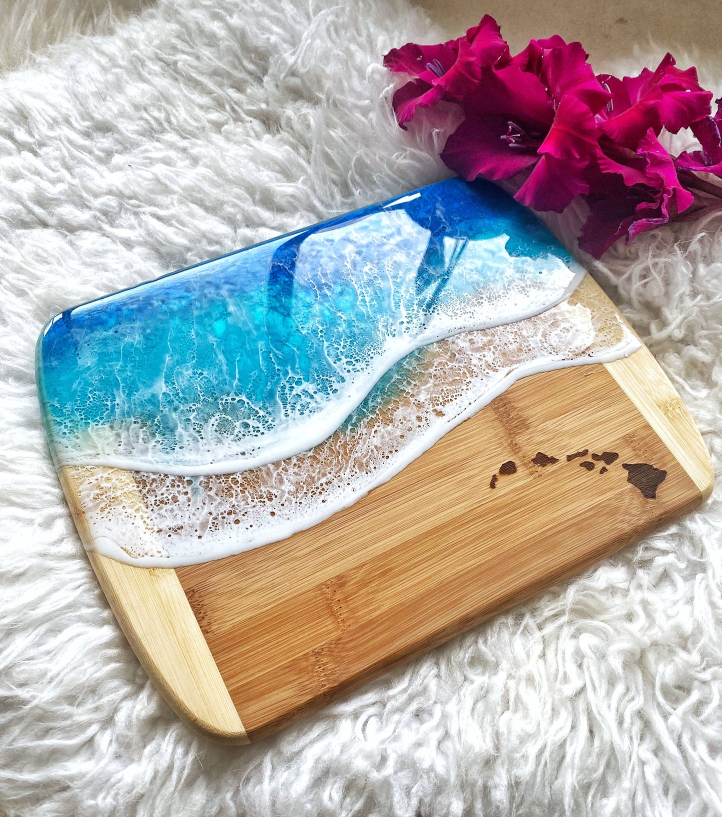 Hawaii Islands Cheese board | Maui made Charcuterie board