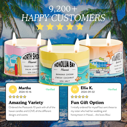 Hanalei Candle – Hawaii Travel Gift Candle
