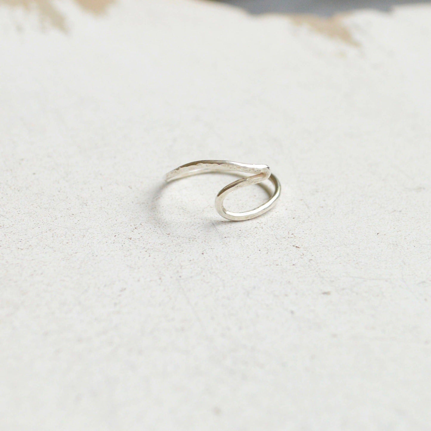 Handmade Wave Ring in Sterling or Gold