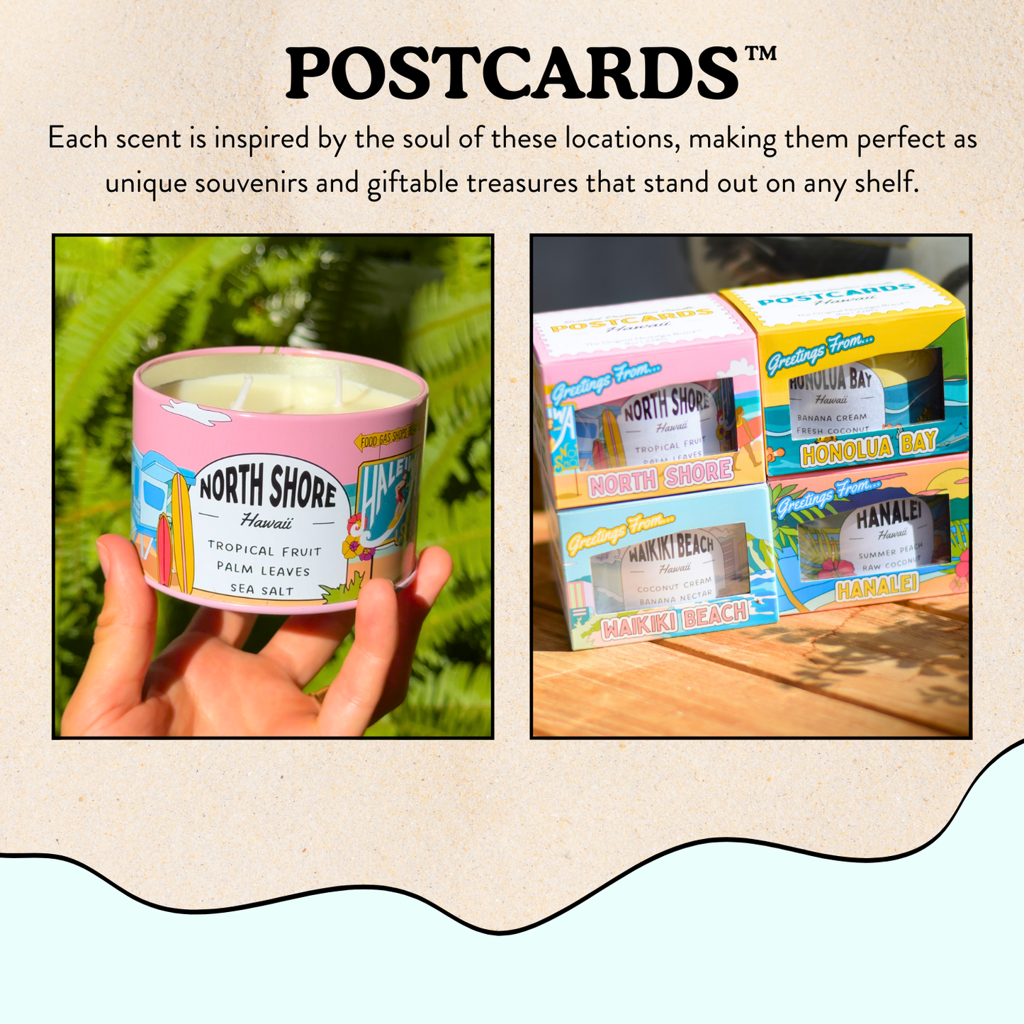 Hanalei Candle – Hawaii Travel Gift Candle