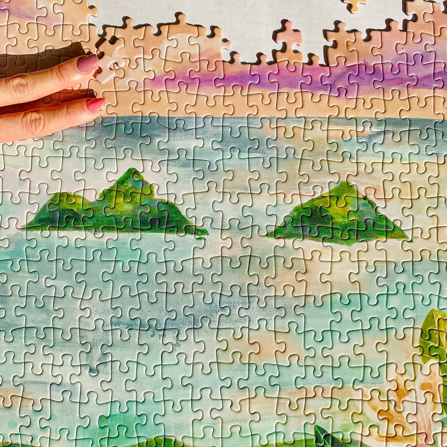 Mokulua Glow 500 Piece Puzzle