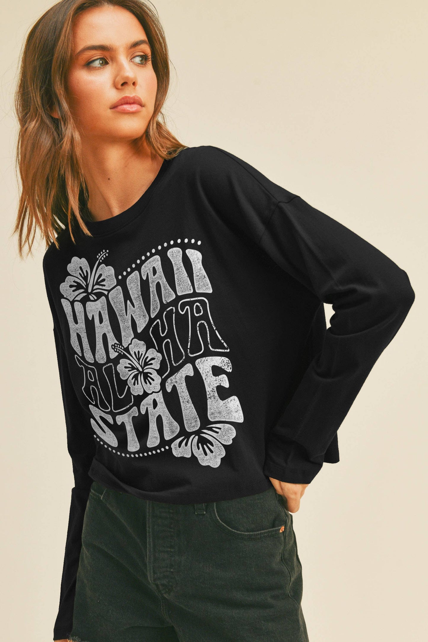 Hawaii Aloha State Graphic T-Shirt