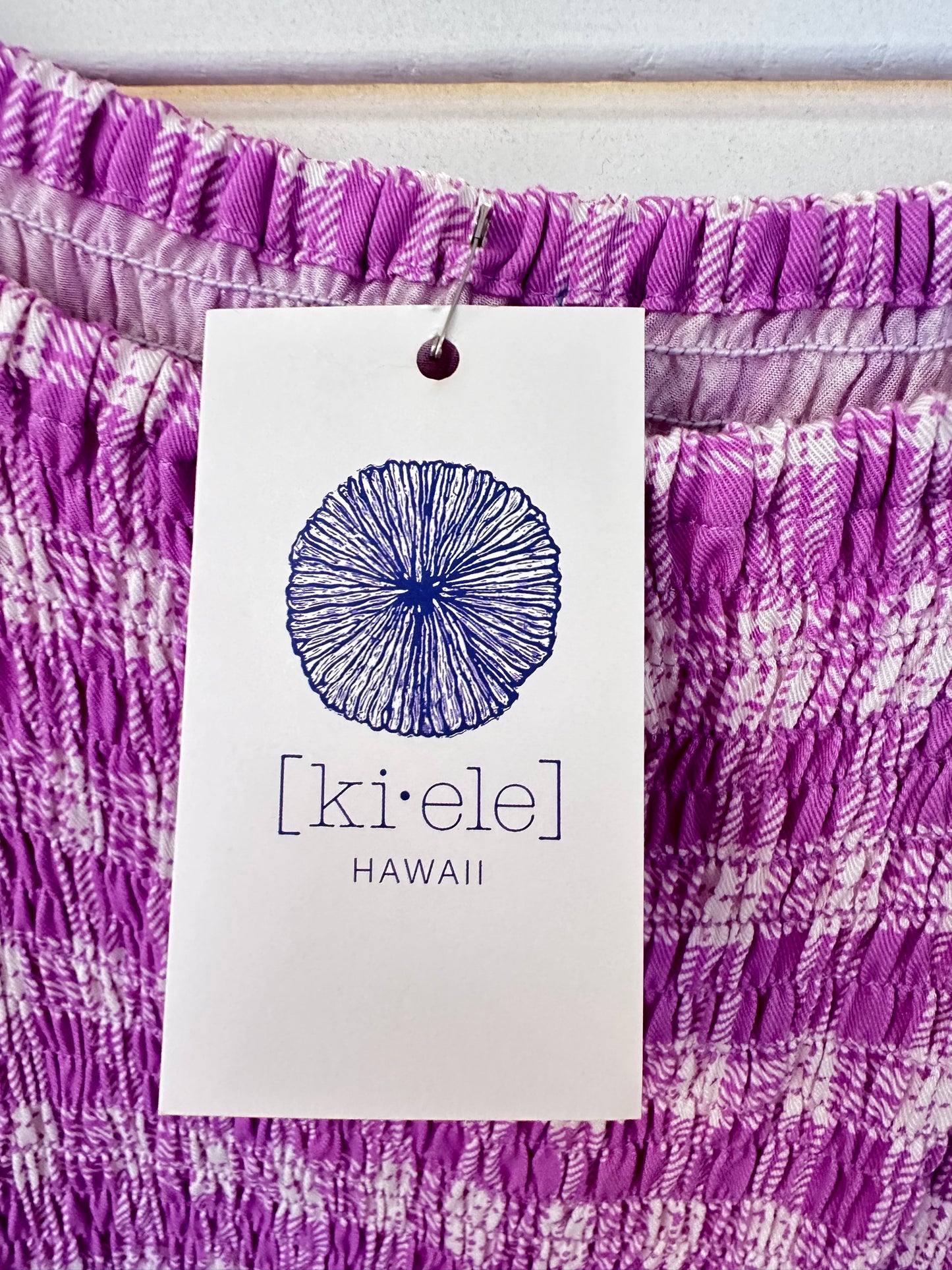 Lavender Palaka Trinity Dress