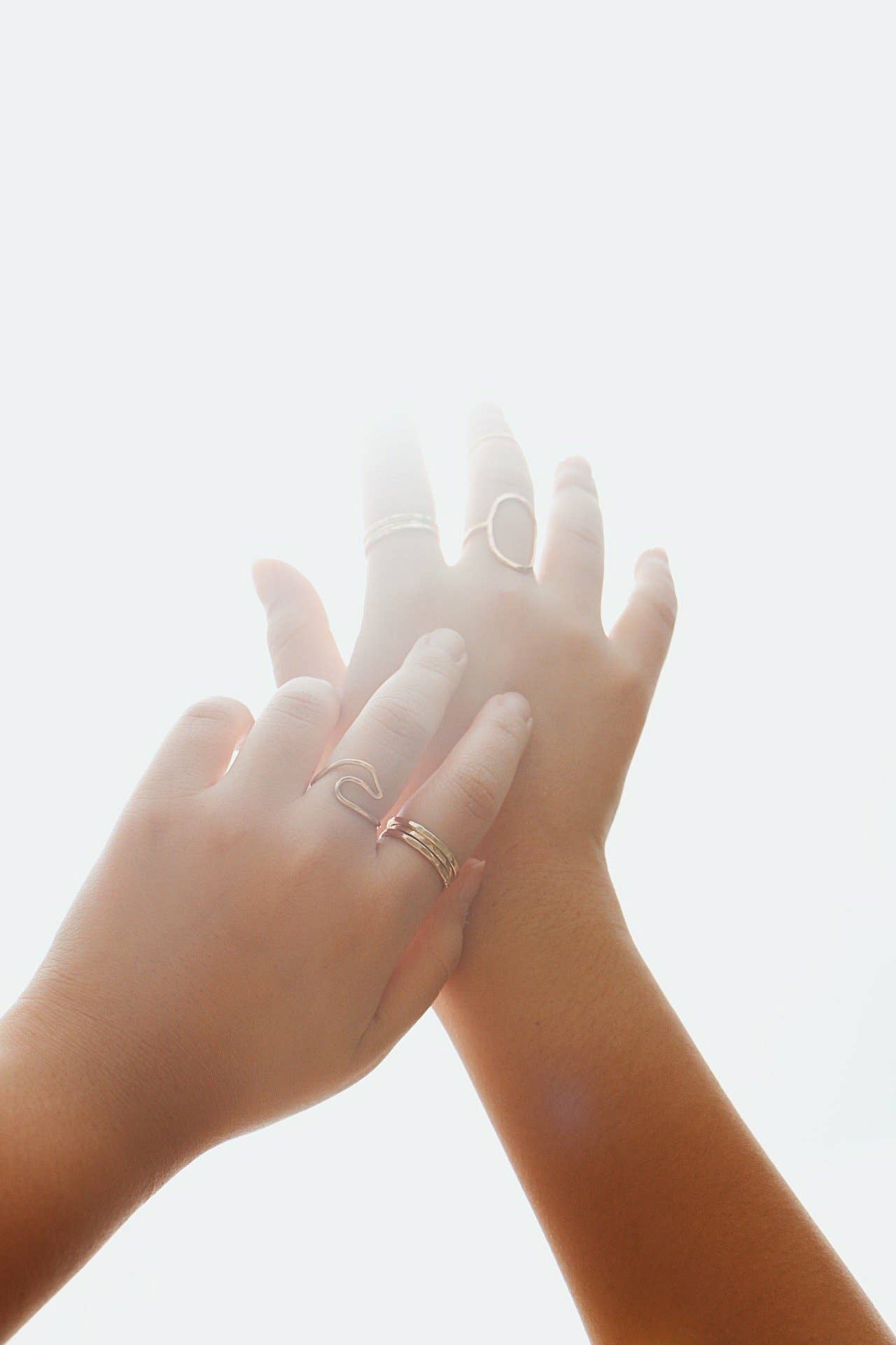 Handmade Wave Ring in Sterling or Gold