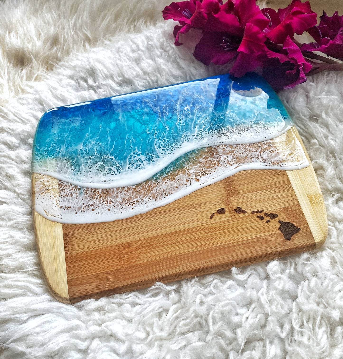 Hawaii Islands Cheese board | Maui made Charcuterie board
