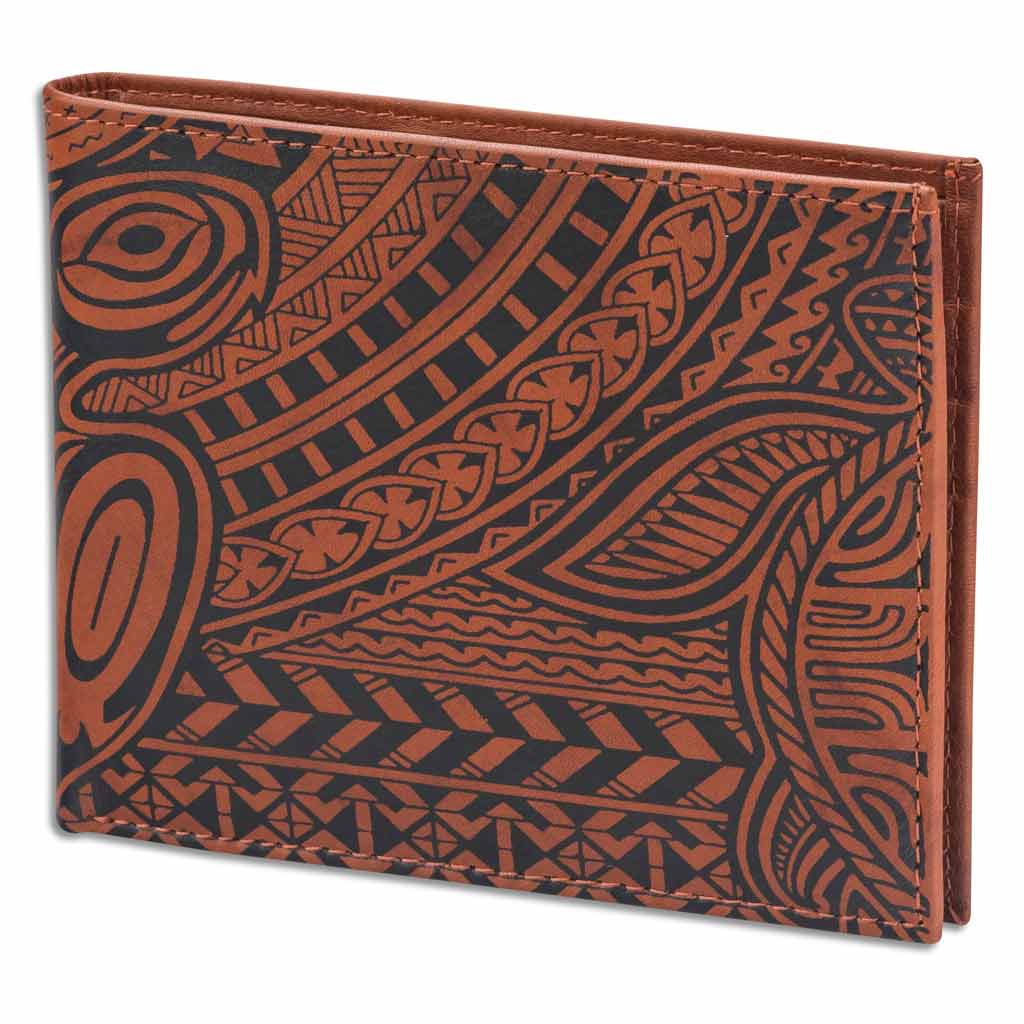 Polynesian Tattoo Bifold Wallet - Ohana