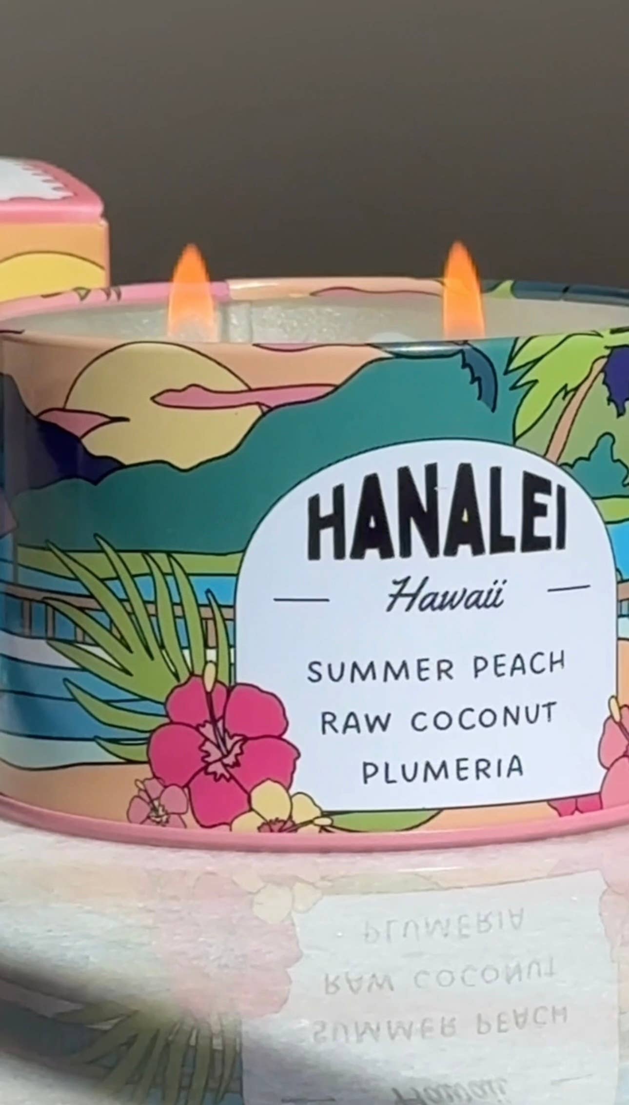 Hanalei Candle – Hawaii Travel Gift Candle