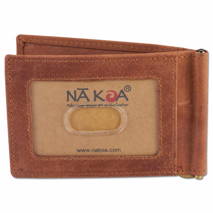 Shark Tattoo Money Clip Wallet - Art: Mano by Kuaika Quenga