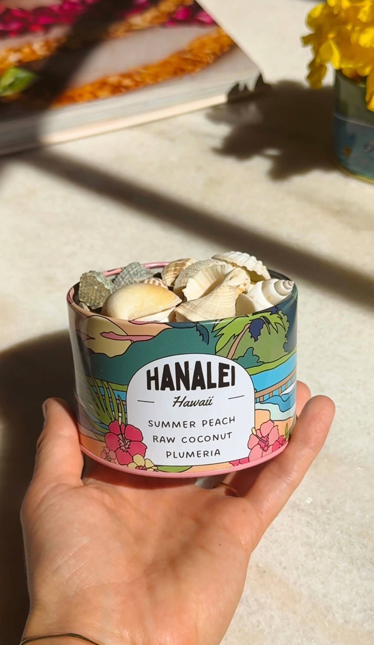 Hanalei Candle – Hawaii Travel Gift Candle