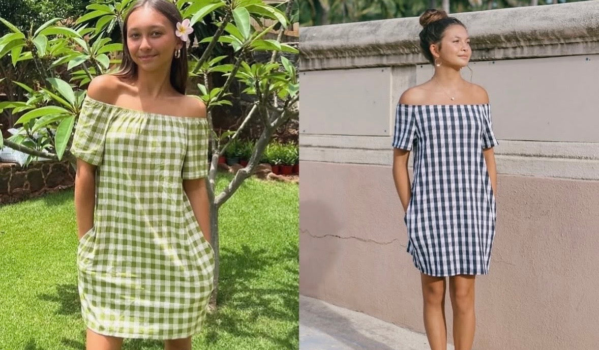 Rissa Dress Black Palaka
