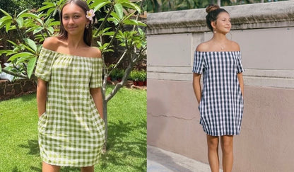 Rissa Dress Black Palaka