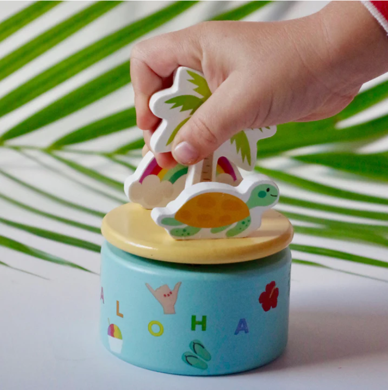 Grabbing Aloha Melodies Music Toy