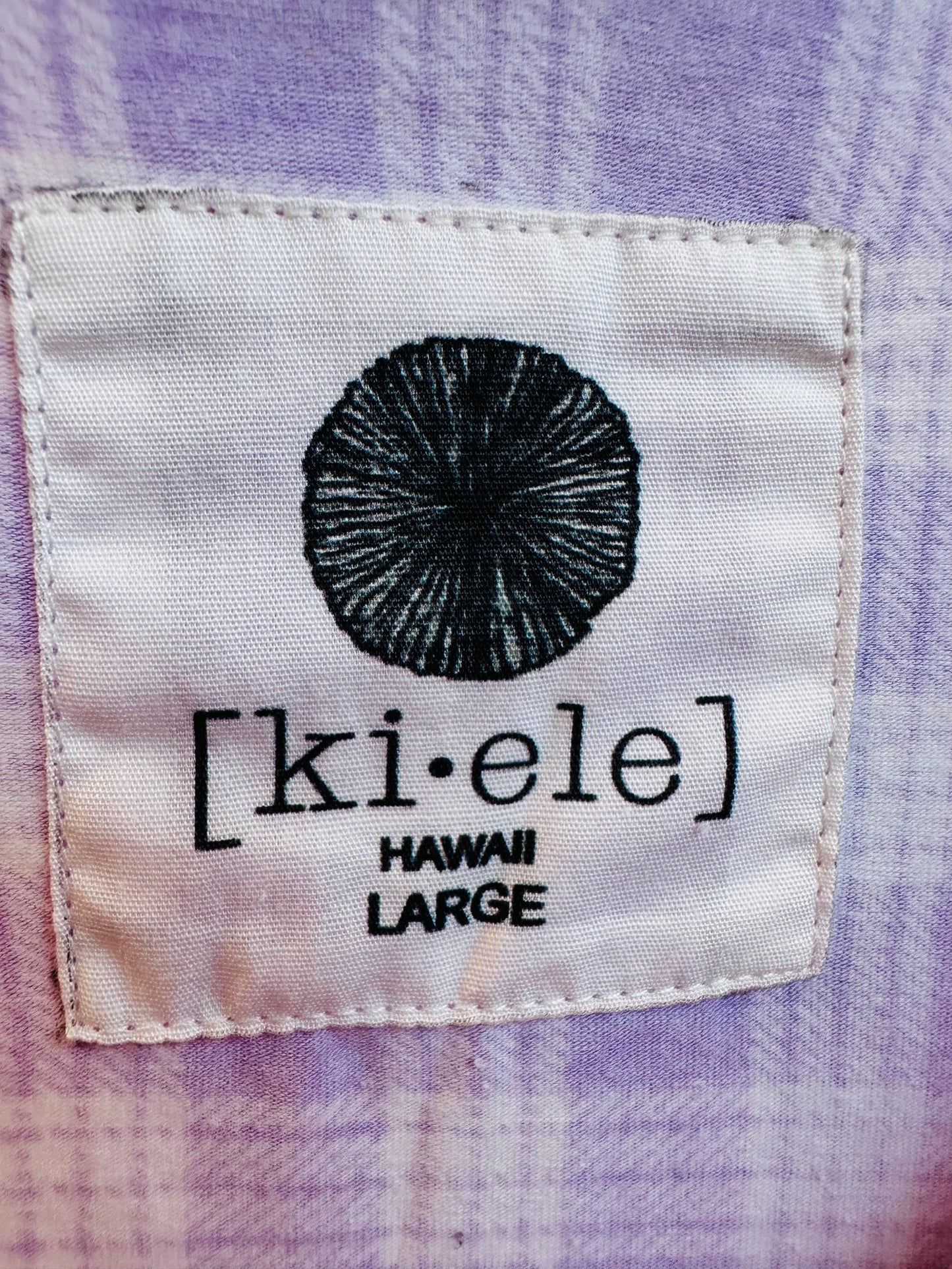 Lilac Palaka Plaid Hannah Dress