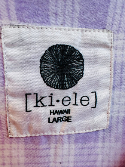 Lilac Palaka Plaid Hannah Dress