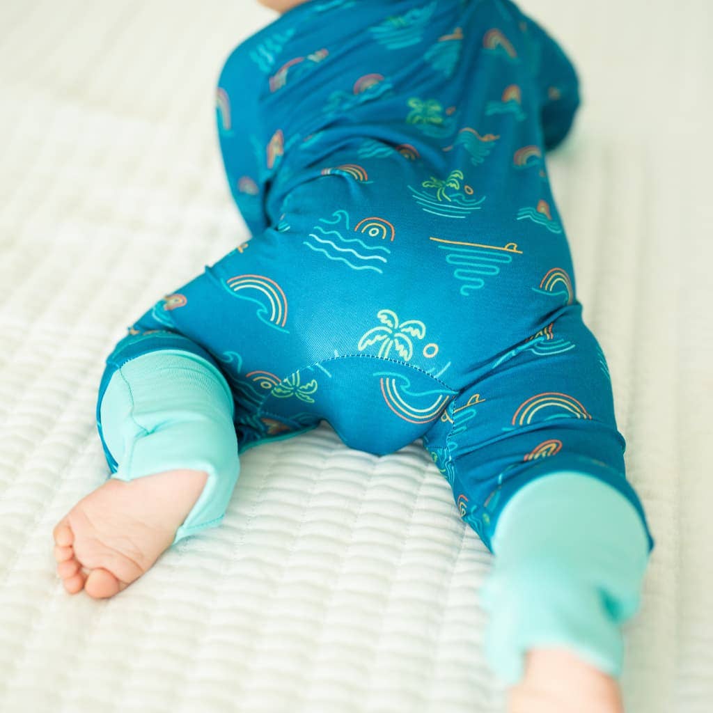 Coco Moon Tropical Daydream Bamboo Coverall (back)