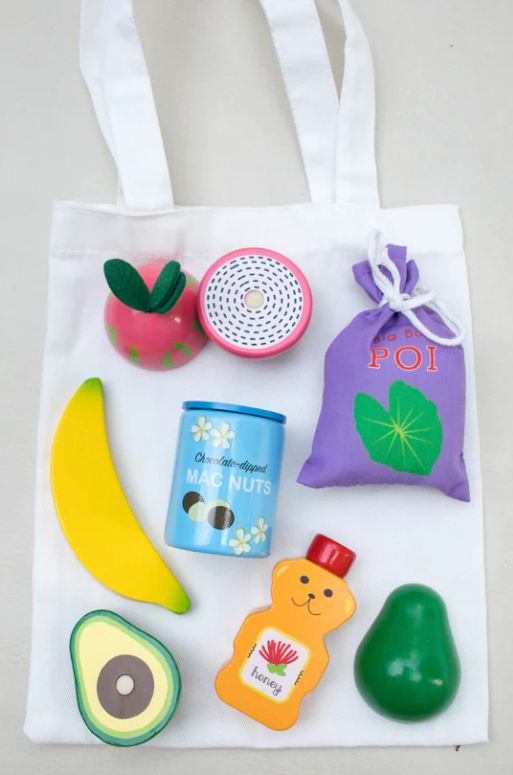 Keiki Kaukau Hawai‘i Farmer's Market Play Food Set (items)