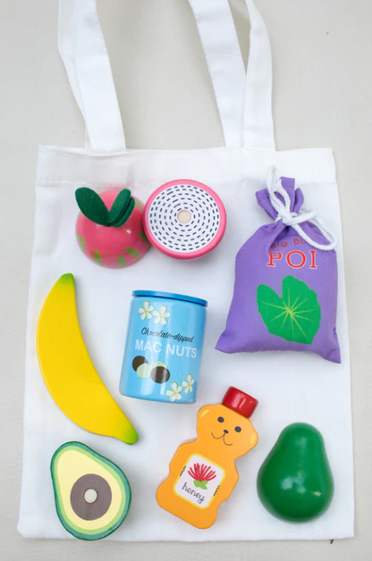 Keiki Kaukau Hawai‘i Farmer's Market Play Food Set (items)