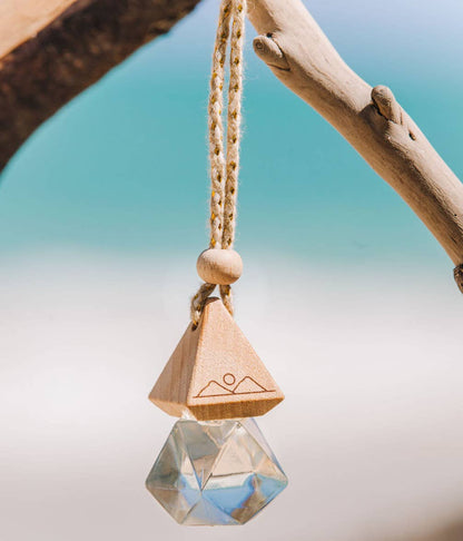 Lanikai Bath and Body Twin Islands Aromatic Car Diffuser (hanging)