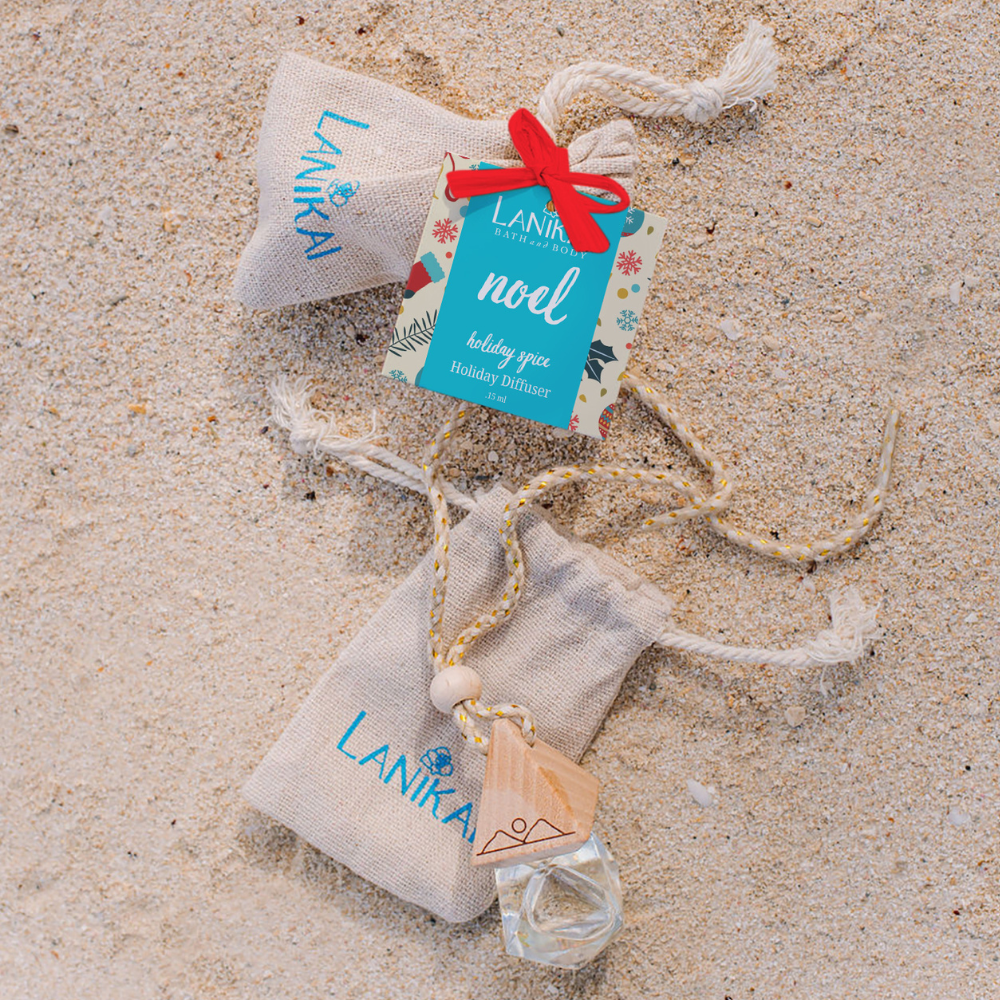Lanikai Bath and Body Twin Islands Aromatic Car Diffuser