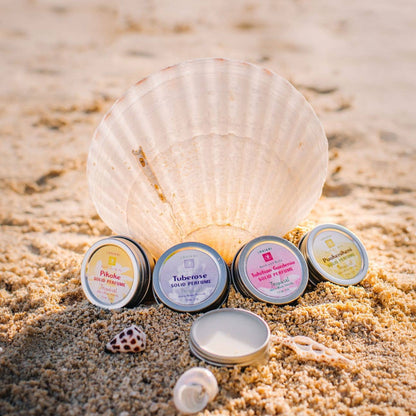 Lanikai Body and Bath Solid Perfume, Beeswax and Shea (variety)