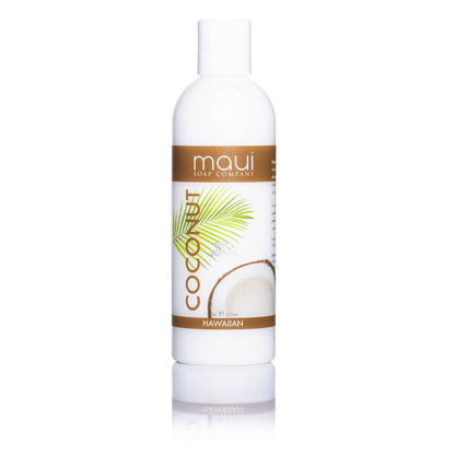 Maui Soap Co Coconut Body Lotion w/ Avocado Oil, Cucumber & Vit. E, 8 oz
