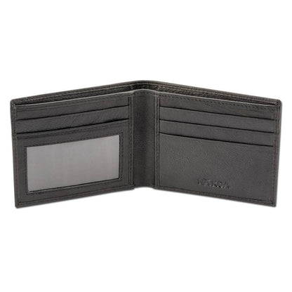 NA KOA Polynesian Tattoo Bifold Wallet Manu (open)
