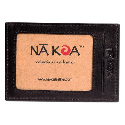 NA KOA Polynesian tattoo card holder Art Weka by Kuaika Quenga (card holder)