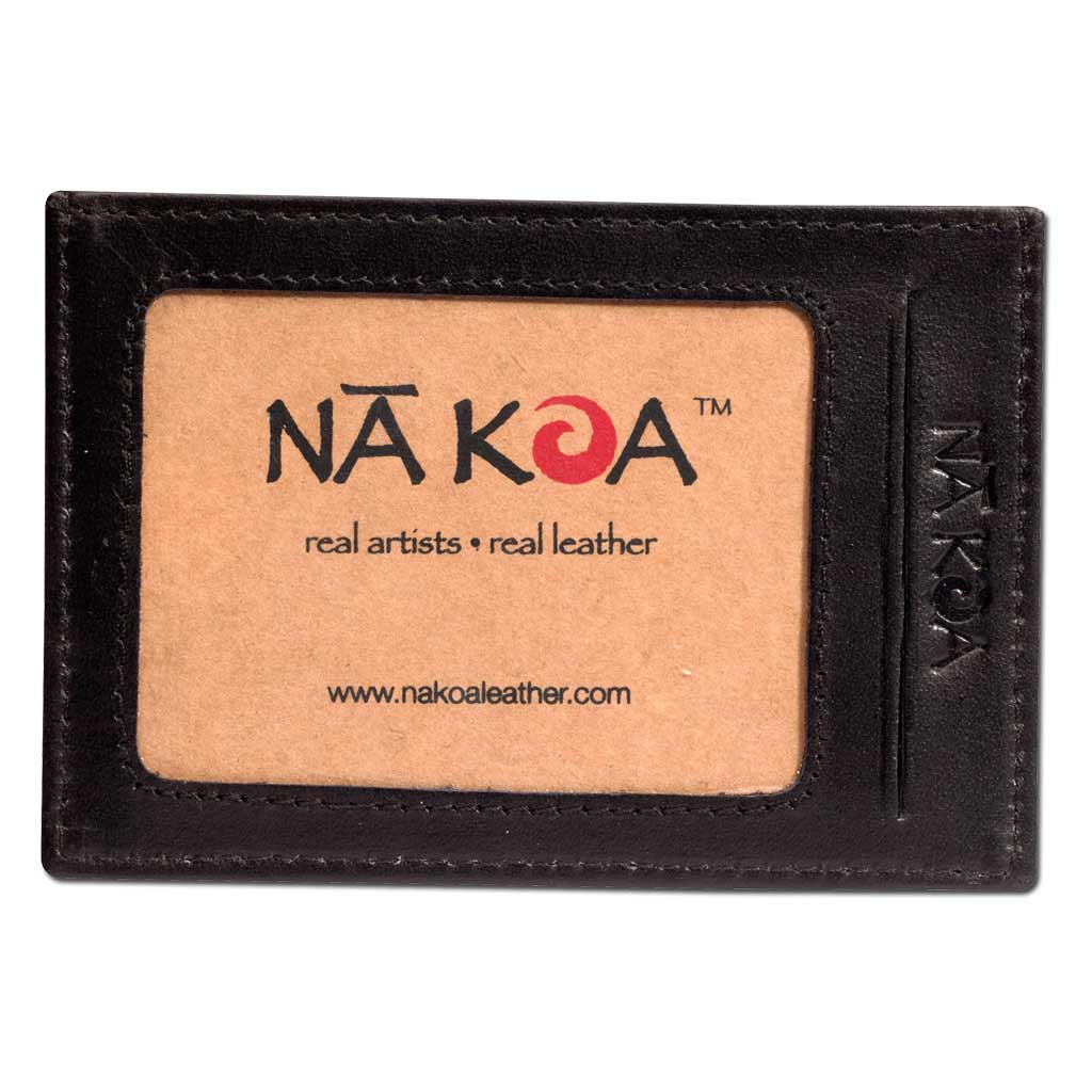 NA KOA Samoan tattoo card holder Art Loa by Eugene Ta'ase (card holder)