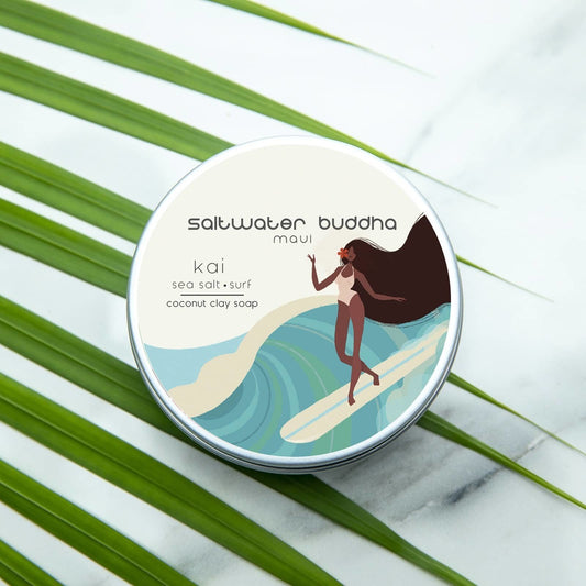 Saltwater Buddha Kai Coconut Clay Soap