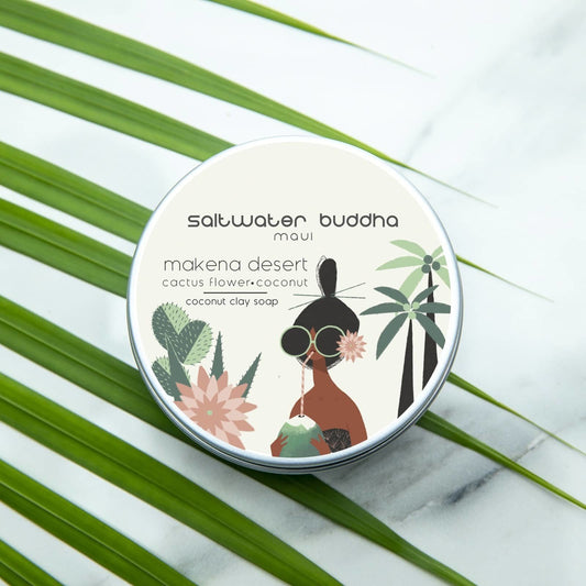 Saltwater Buddha Makena Desert Coconut Clay Soap