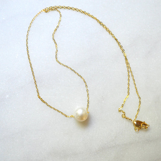 Salty But Sweet Freshwater Pearl Necklace