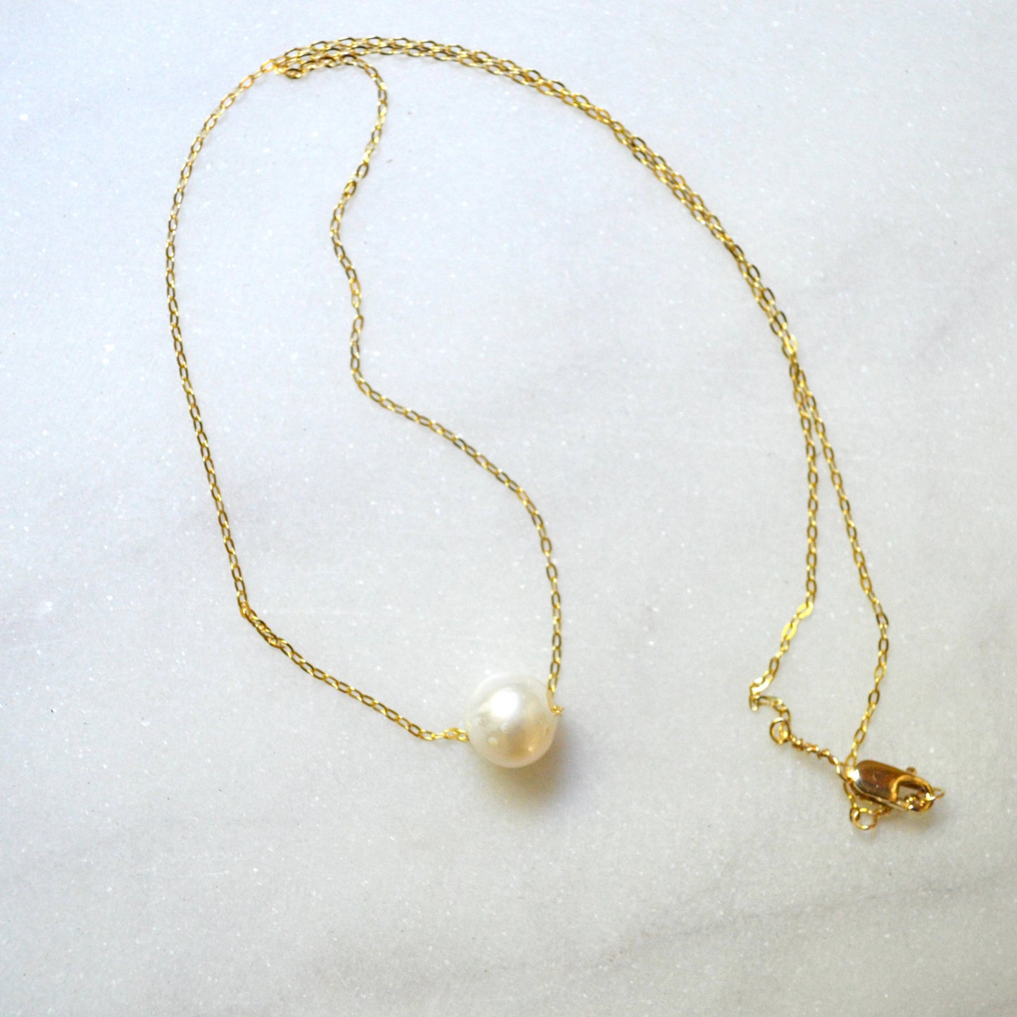 Salty But Sweet Freshwater Pearl Necklace