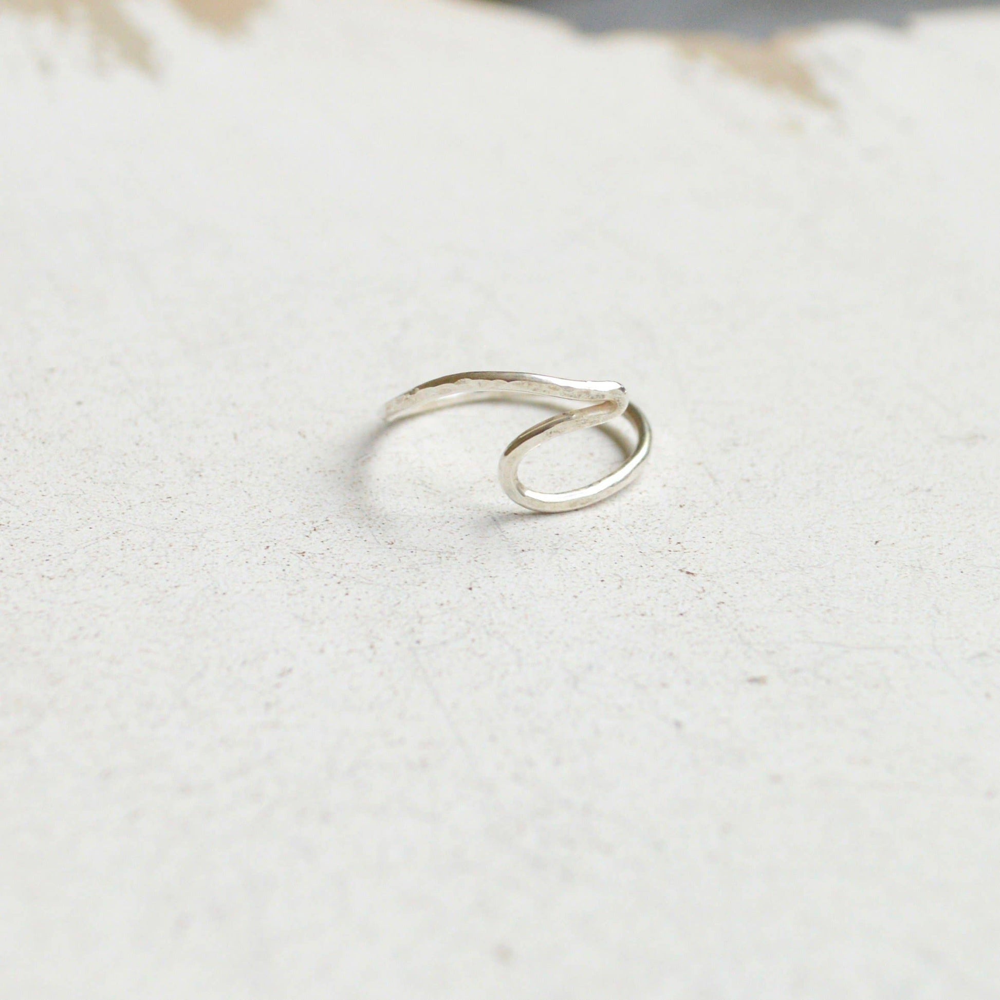 Salty But Sweet Handmade Wave Ring in Sterling or Gold