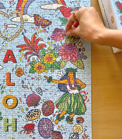 Surf Shack Puzzles Aloha All Ways (pieces)