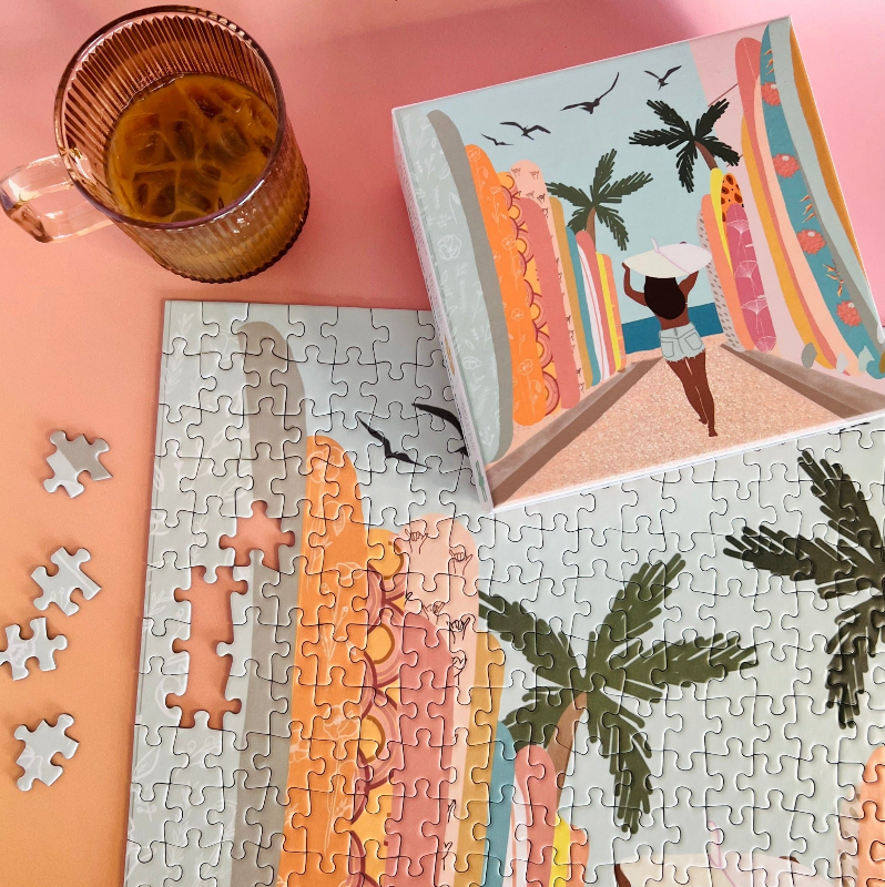 Surf Shack Puzzles Duke's Lane 500 Piece Puzzle (pieces)