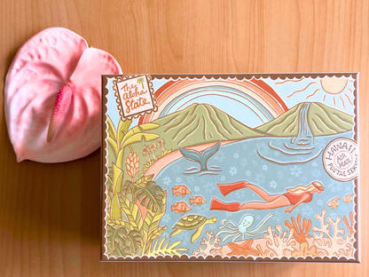 Surf Shack Puzzles Postcard from Paradise