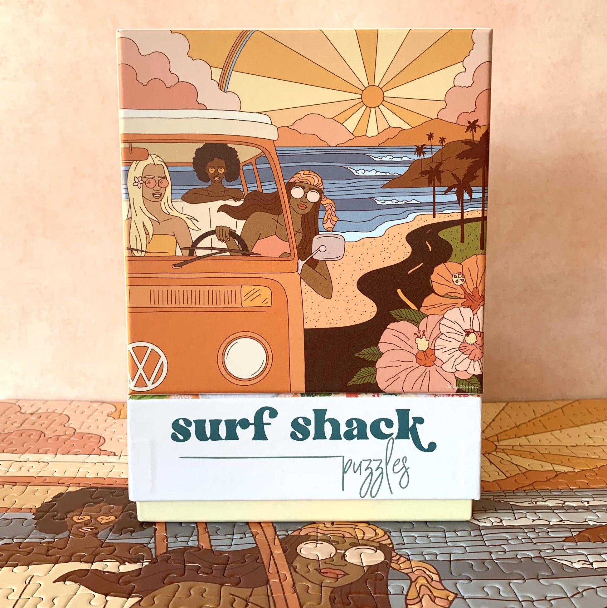 Surf Shack Puzzles Sunset Groove 500 Piece Puzzle (box)