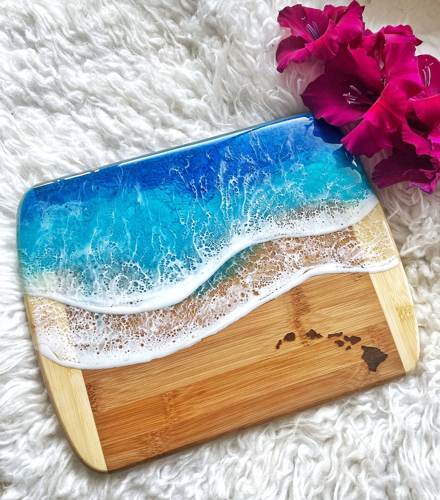 Hawaii Islands Cheese board | Maui made Charcuterie board