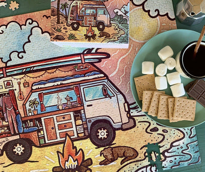 Van Life - 1000 Pieces Adult Puzzle