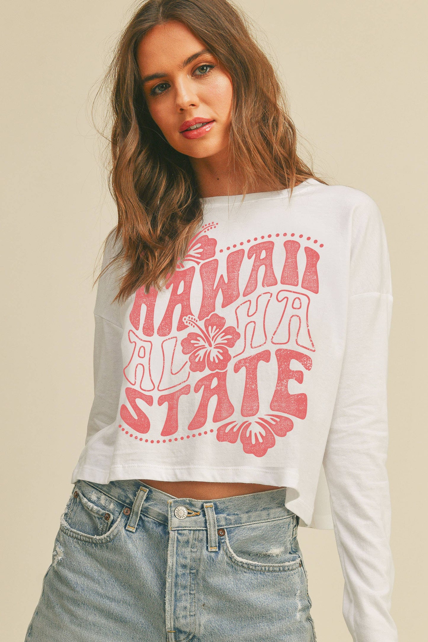 Hawaii Aloha State Graphic T-Shirt