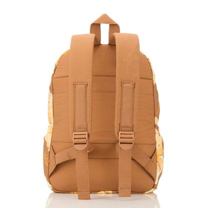 Back of Aloha Collection Taha'a Toffee Keep it Light Backpack