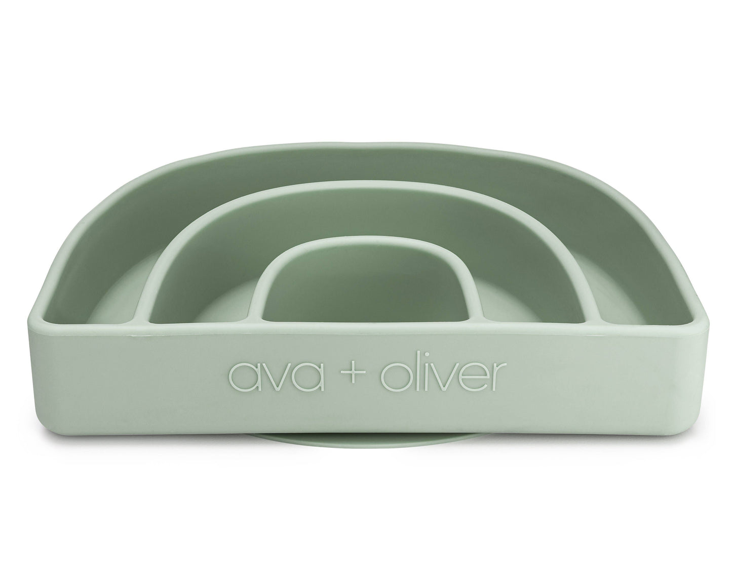 ava oliver Rainbow Plate | Mint