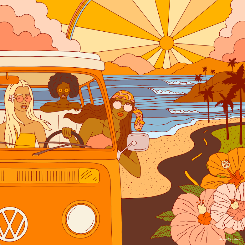 Sunset Groove 500 Piece Puzzle