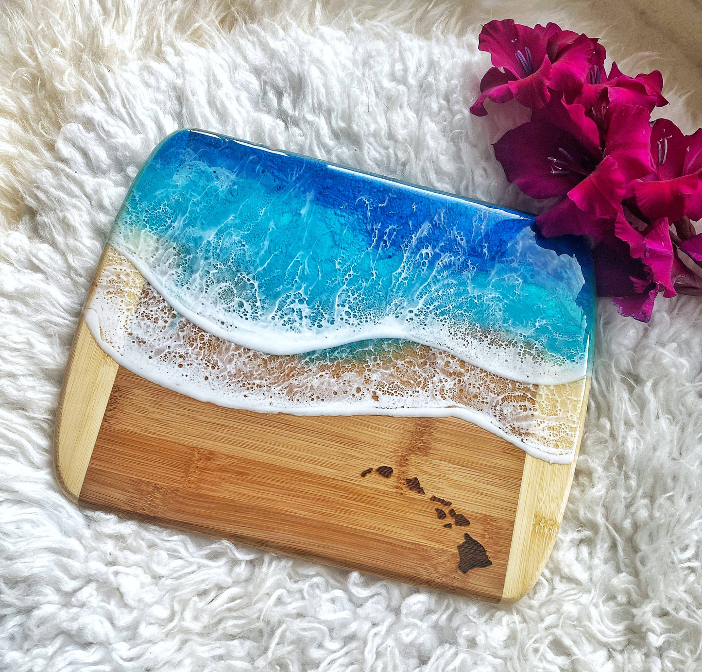 Hawaii Islands Cheese board | Maui made Charcuterie board
