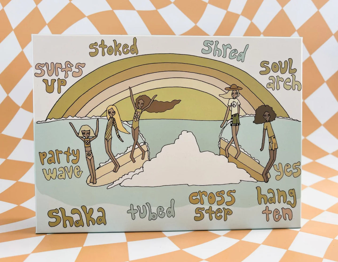 Rainbow Surf Puzzle - 70 Piece Keiki Puzzle